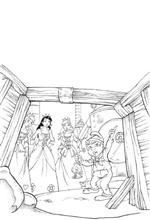 coloring page K3 de sprookjes
